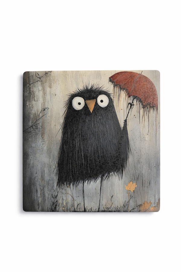 Coaster Blackbird Singing in the Rain