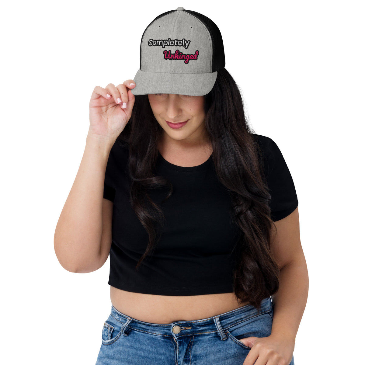 Trucker Hat Heather/ Black