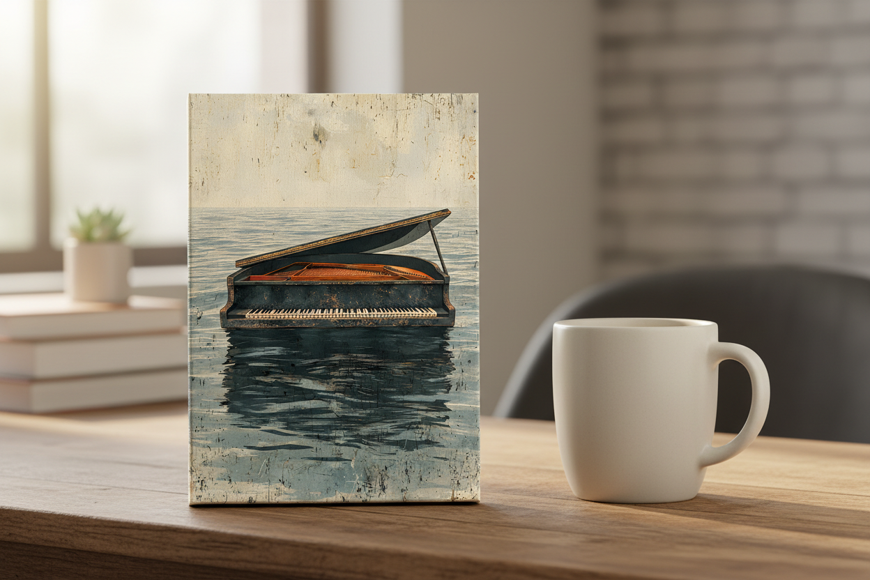 Piano Art Print
