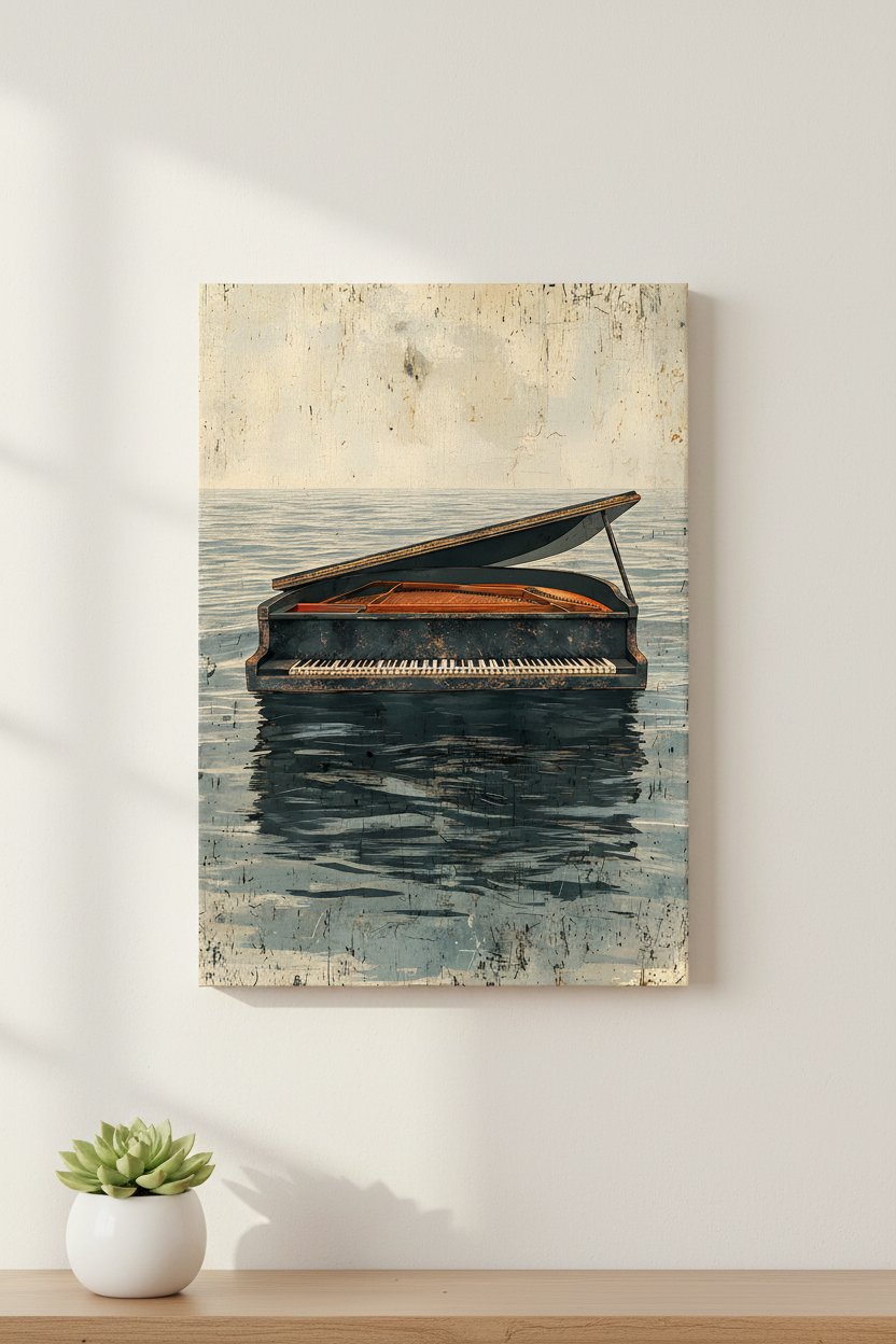 Piano Art Print