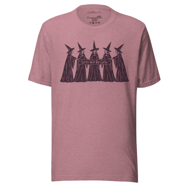 Halloween T-shirt Heather Orchid