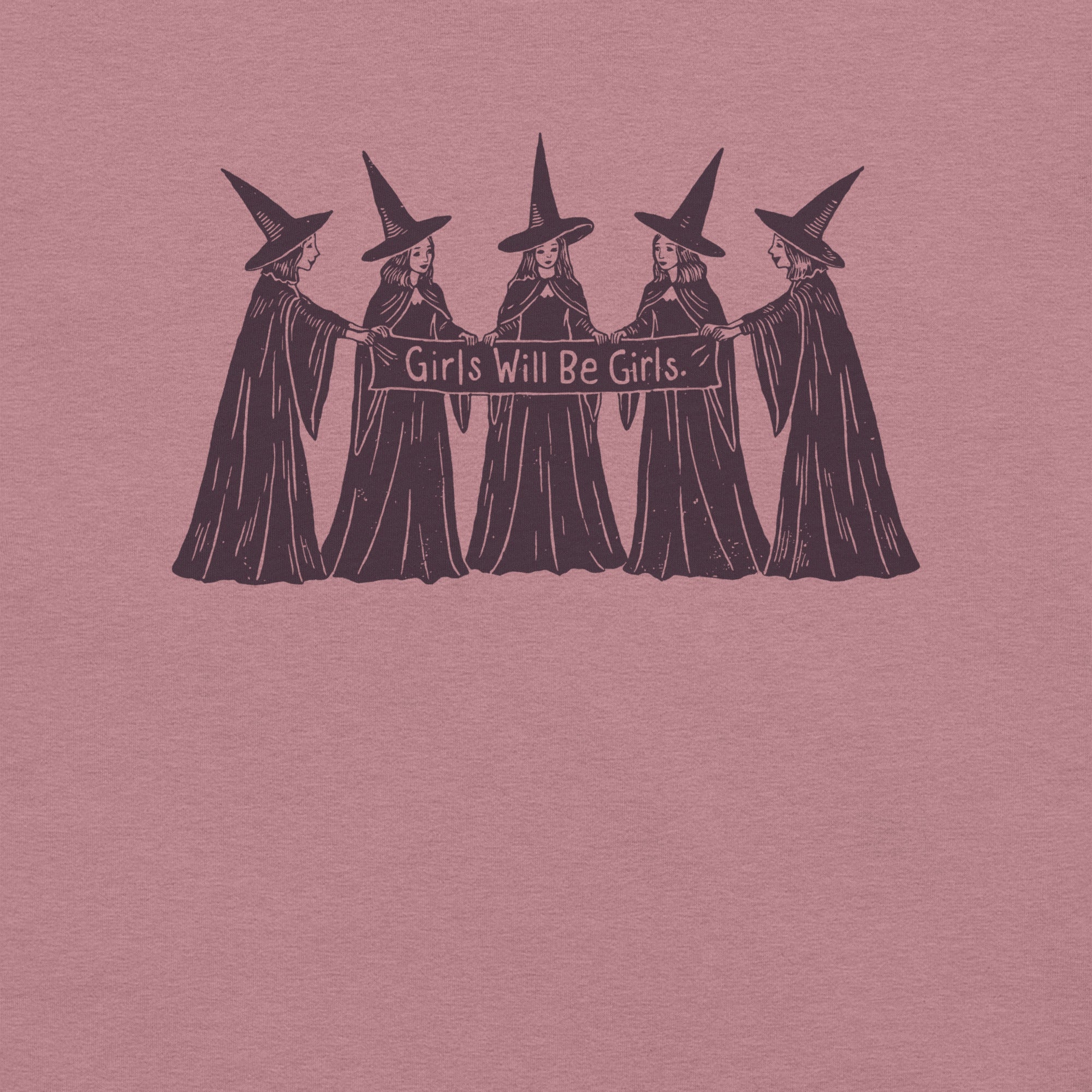 Halloween T-shirt Heather Orchid