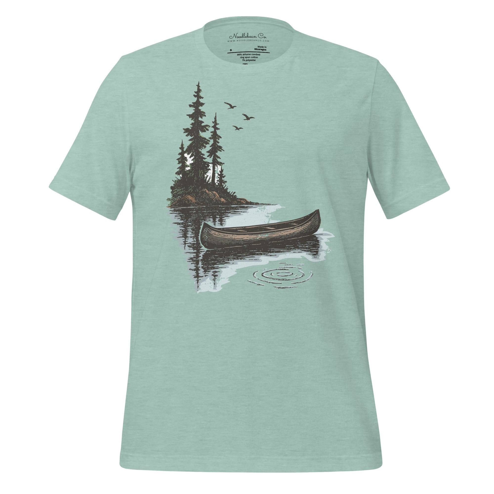 T-shirt Heather Prism Dusty Blue