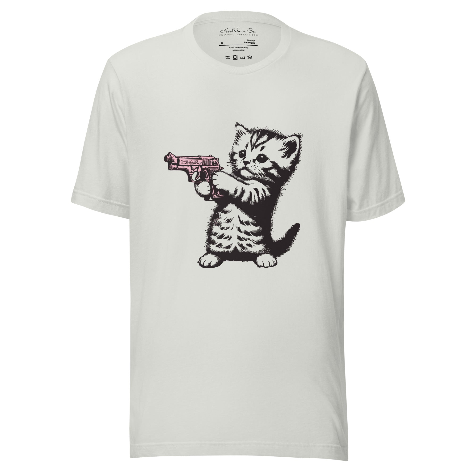 T-shirt Silver